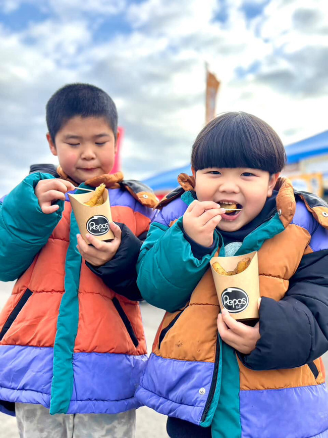 皮付きフライドポテト