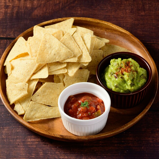 2種ディップトルティーヤチップス