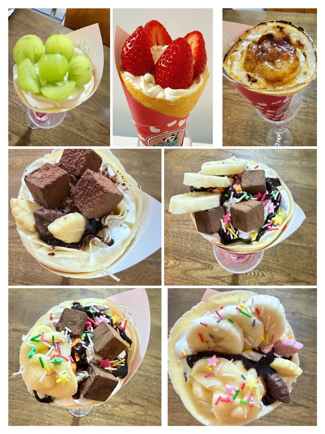 冬季限定クレープ