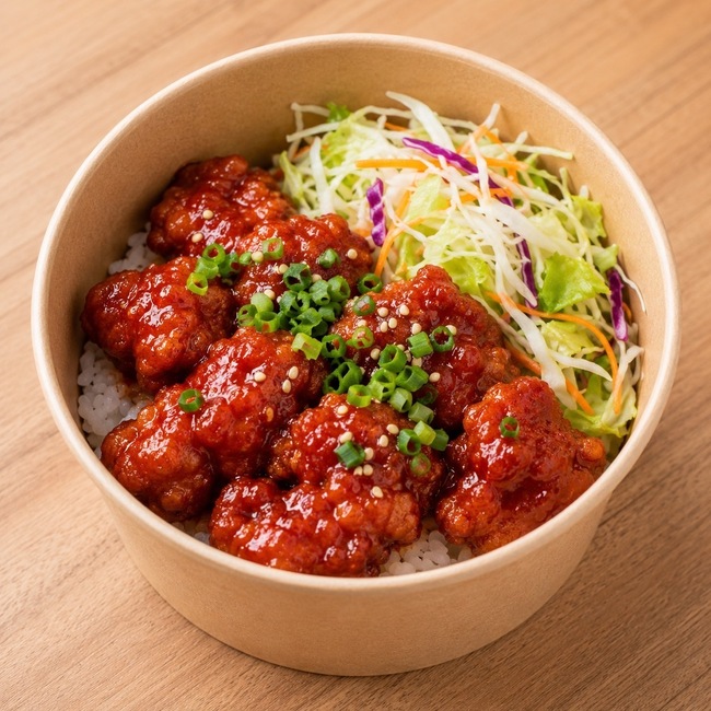 ヤンニョムチキン丼