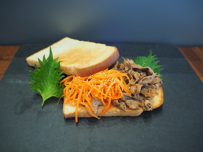 ホットサンド(プルコギ)