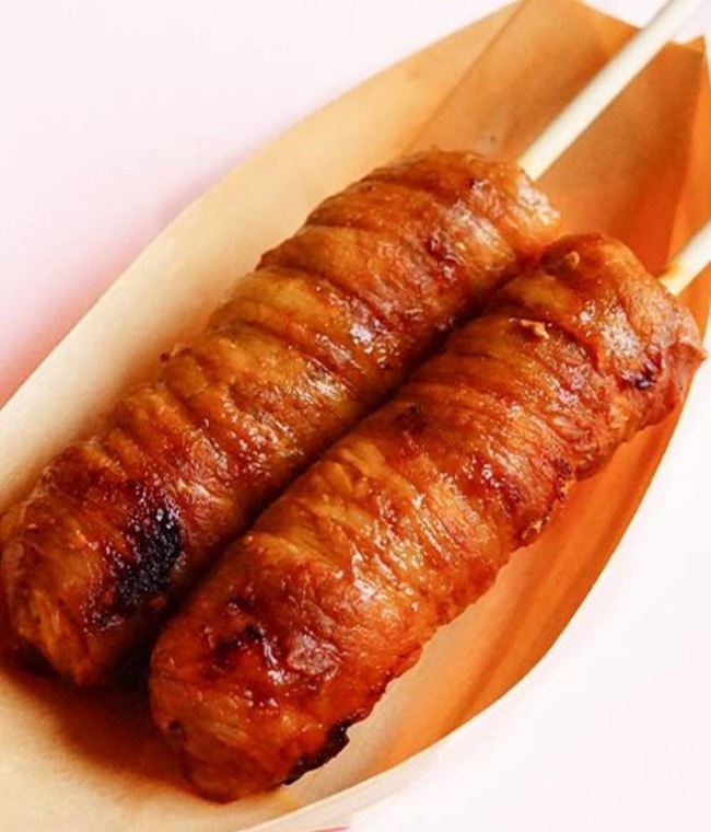 肉巻きオニギリ