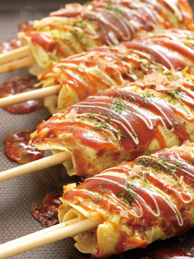 はしまき串(お好み焼き串）