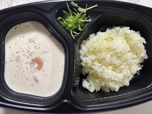 シーフードホワイトカレーライス