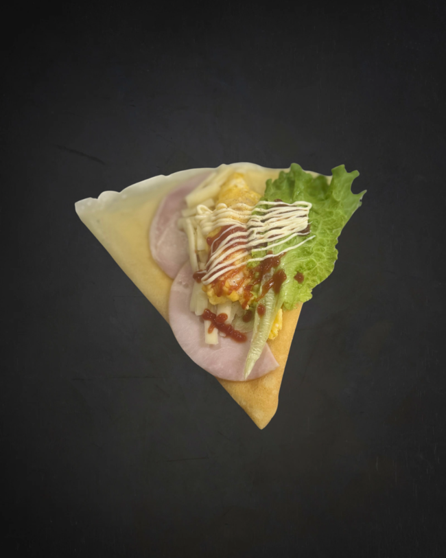 米粉クレープ（ハムチーズエッグ）