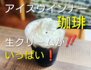 アイスウインナーコーヒー