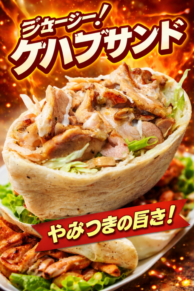 ケバブサンド