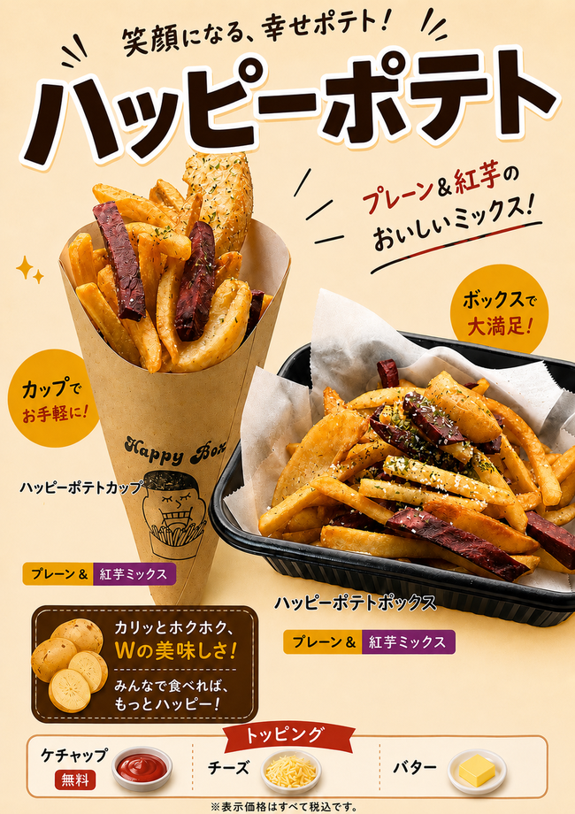 ハッピーフライドポテト