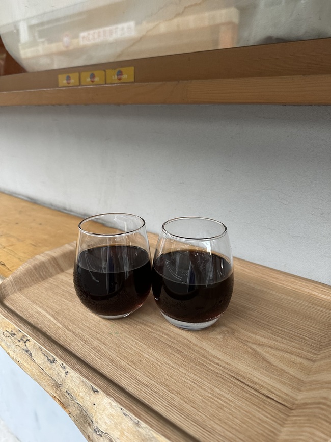 希少な珈琲豆のコーヒーゼリー