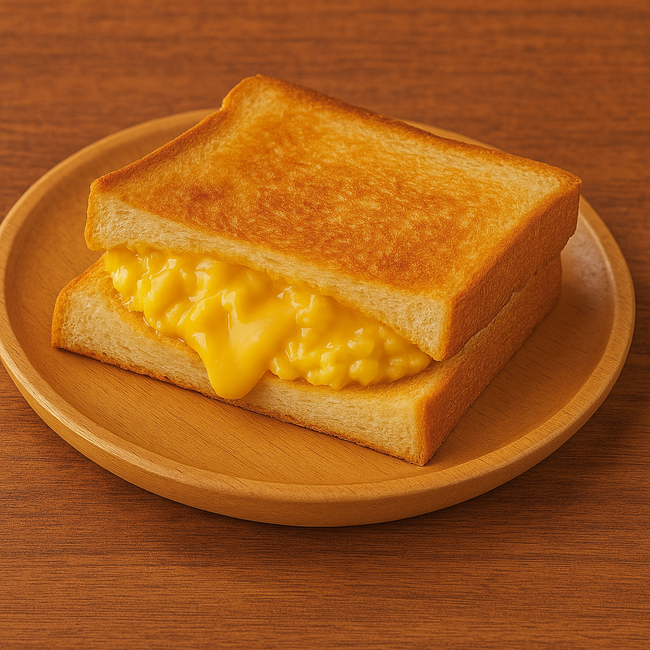 卵チーズホットサンド