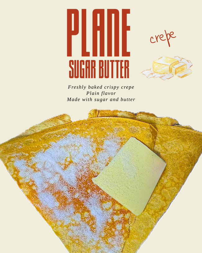 バターシュガークレープ