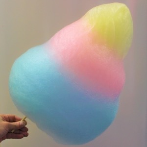 カラフル綿菓子