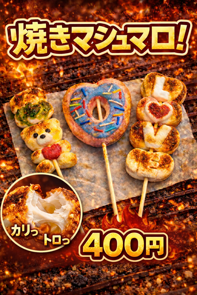 焼きマシュマロ