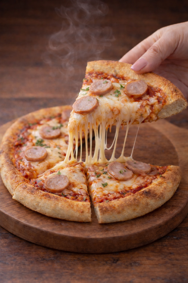 サービス・ソーセージミニピザ