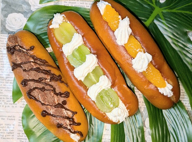 揚げパンサンド