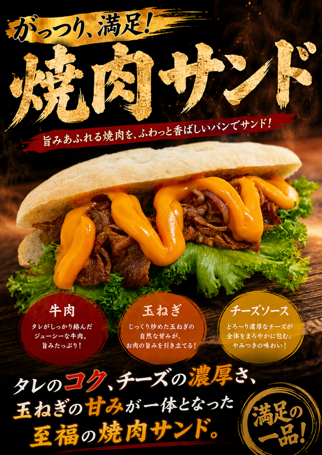 焼肉サンド