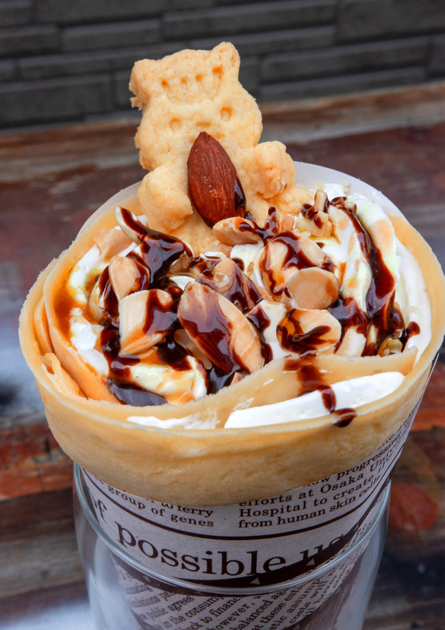 ナッツクレープ