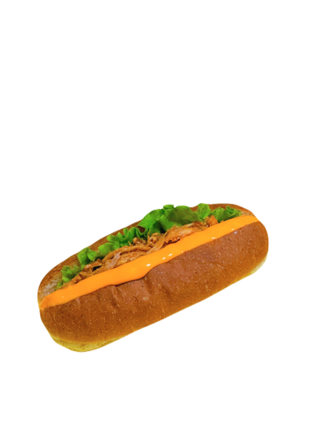 プルドチキンドッグ
