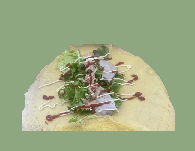 米粉クレープ（ハムツナ）