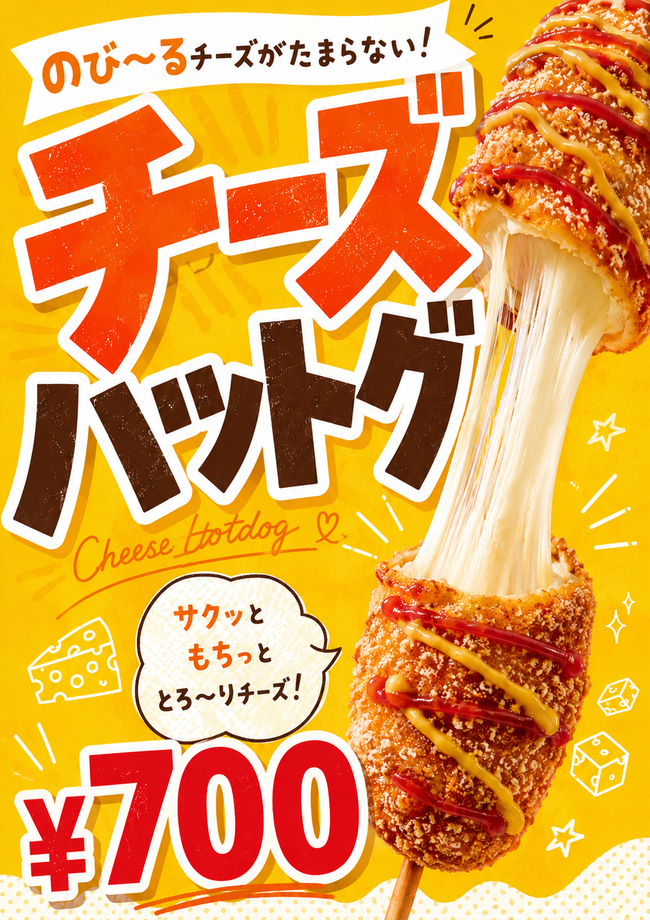 チーズハットグ