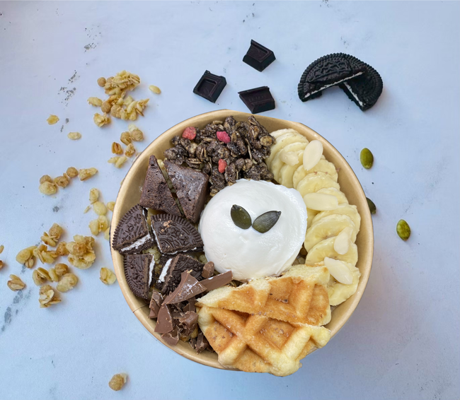 チョコレートグリークヨーグルト