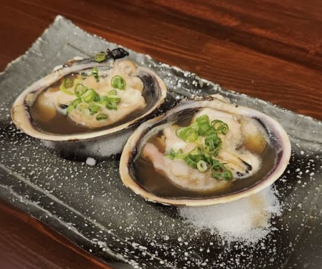 貝の浜焼き 大あさり 牡蠣