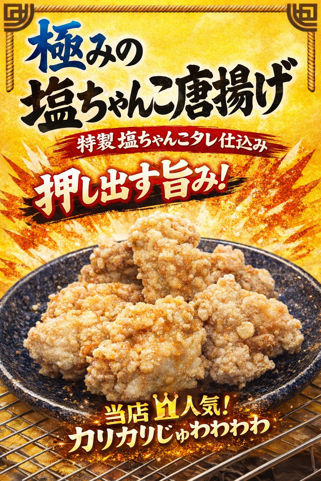 塩ちゃんこ唐揚げ