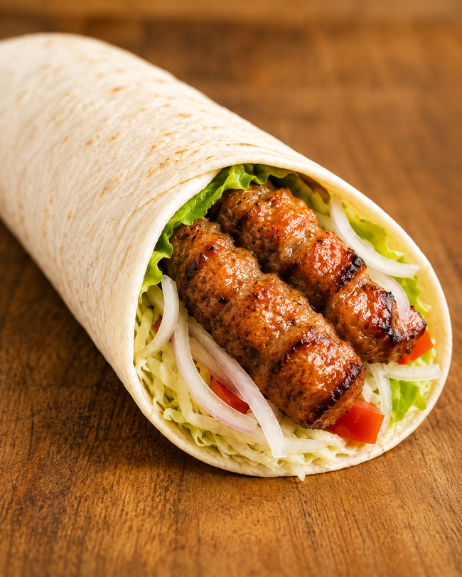  【鶴見緑地フェスタ2026限定】Şiş Kebab Wrap（ピクニック・シシケバブ）
