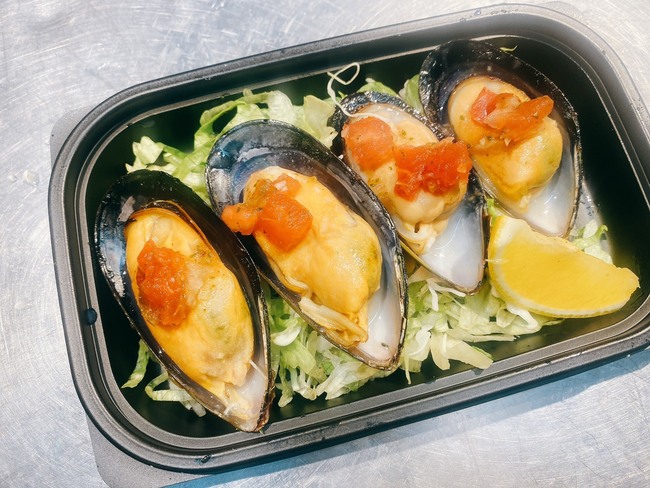 ムール貝のスチーム