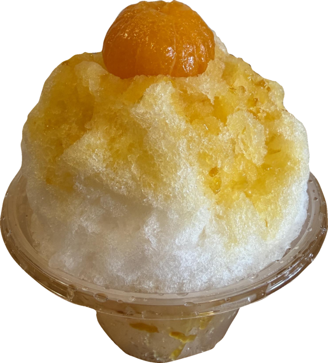 丸ごとフルーツかき氷