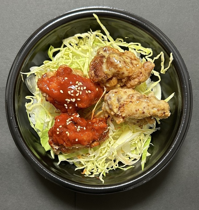 チキン食べ比べ丼