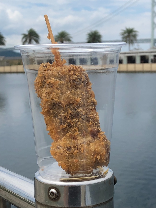 カルビ牛カツ串