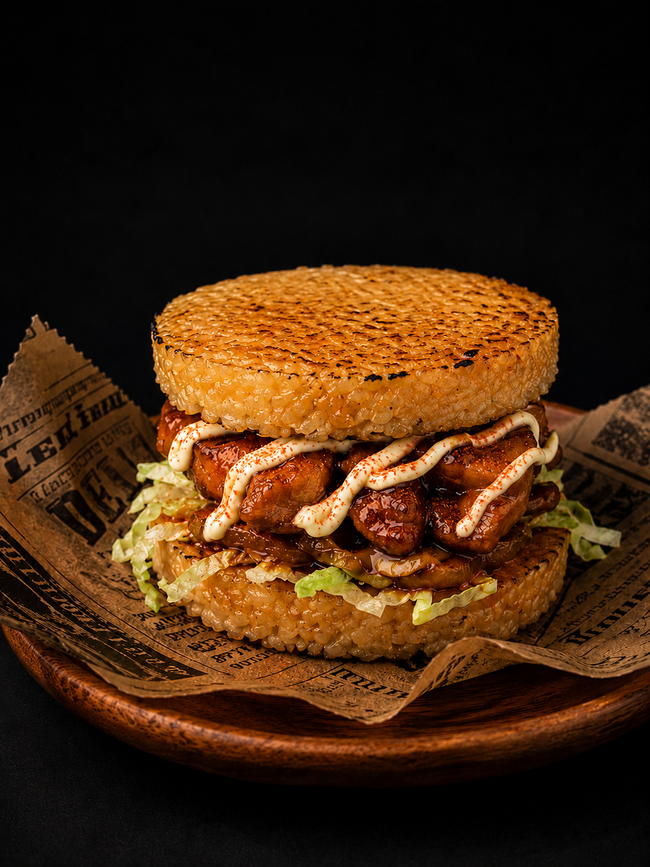 照り焼きチキンライスバーガー