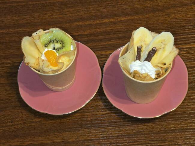 カップクレープ