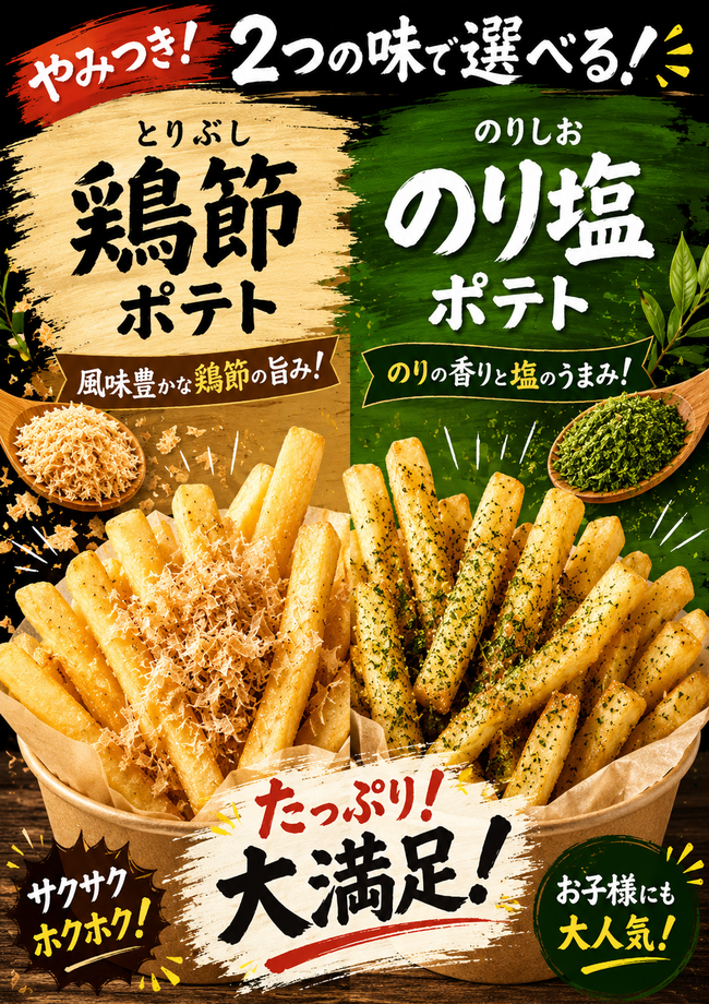 鷄節ポテト