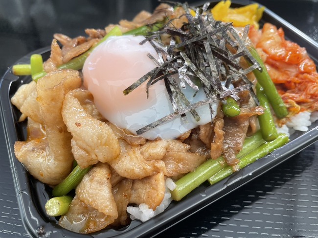 ピリ辛スタミナ豚重