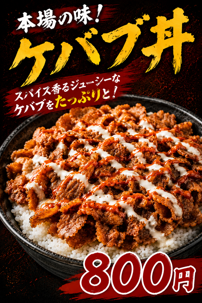ケバブ丼