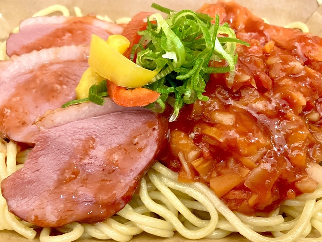 ベジ鴨ロース炒麺