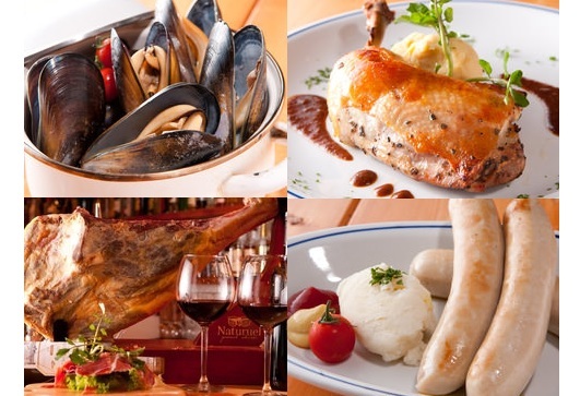料理はフレンチもイタリアンも!