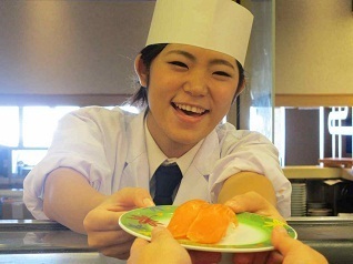 ☆笑顔と両手でおもてなし☆