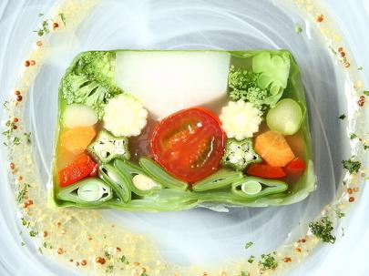 野菜料理にもこだわります