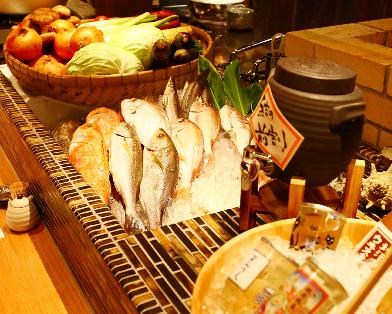 産直の魚を塩焼き・煮付・アクアパッツアに