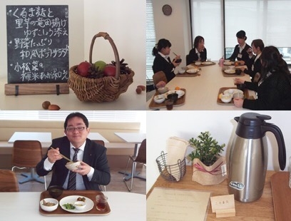 社員食堂の様子