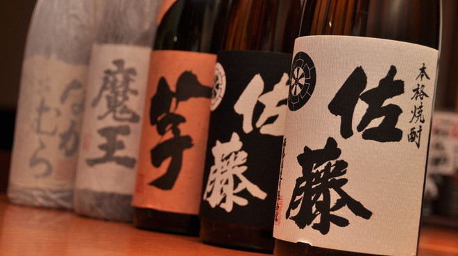 焼酎品揃えは人形町ナンバーワン
