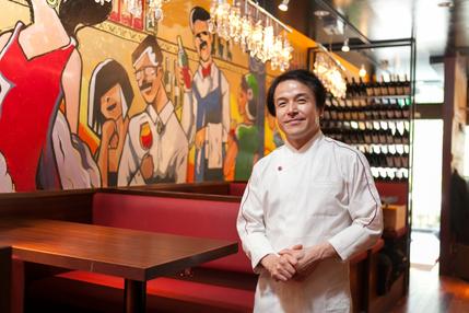 料理長の山浦シェフ