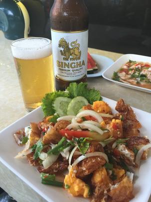 タイ料理とビールはとっても合います!