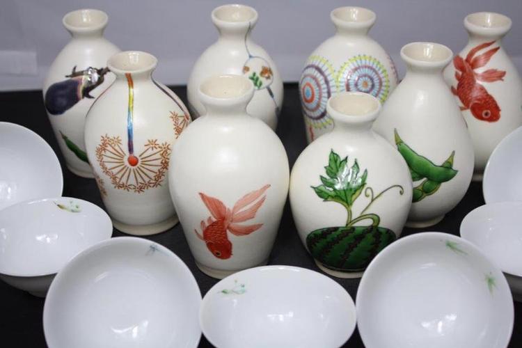 当店で使う器類はすべて特注品