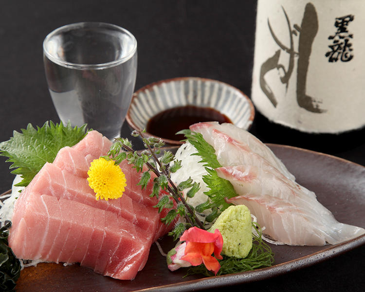 毎日入荷する魚を、お造りに。