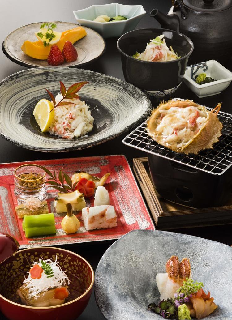 旬の味が楽しめるコース料理◎