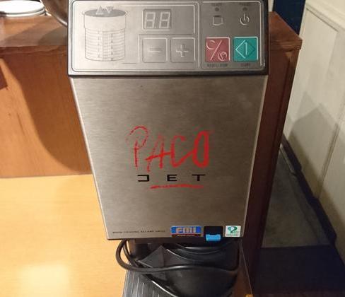 パコジェットや低温調理機も使用してます!